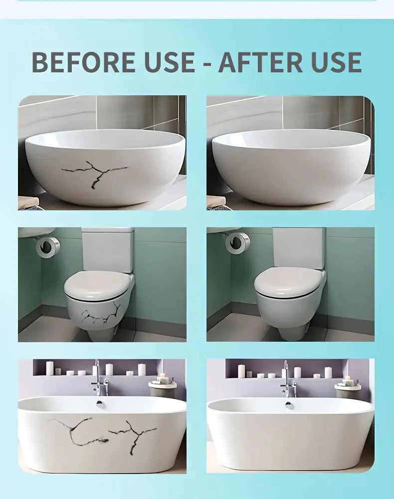 Keo Trám Sứ & Gạch Men - Lấp Nứt, Phục Hồi Bề Mặt