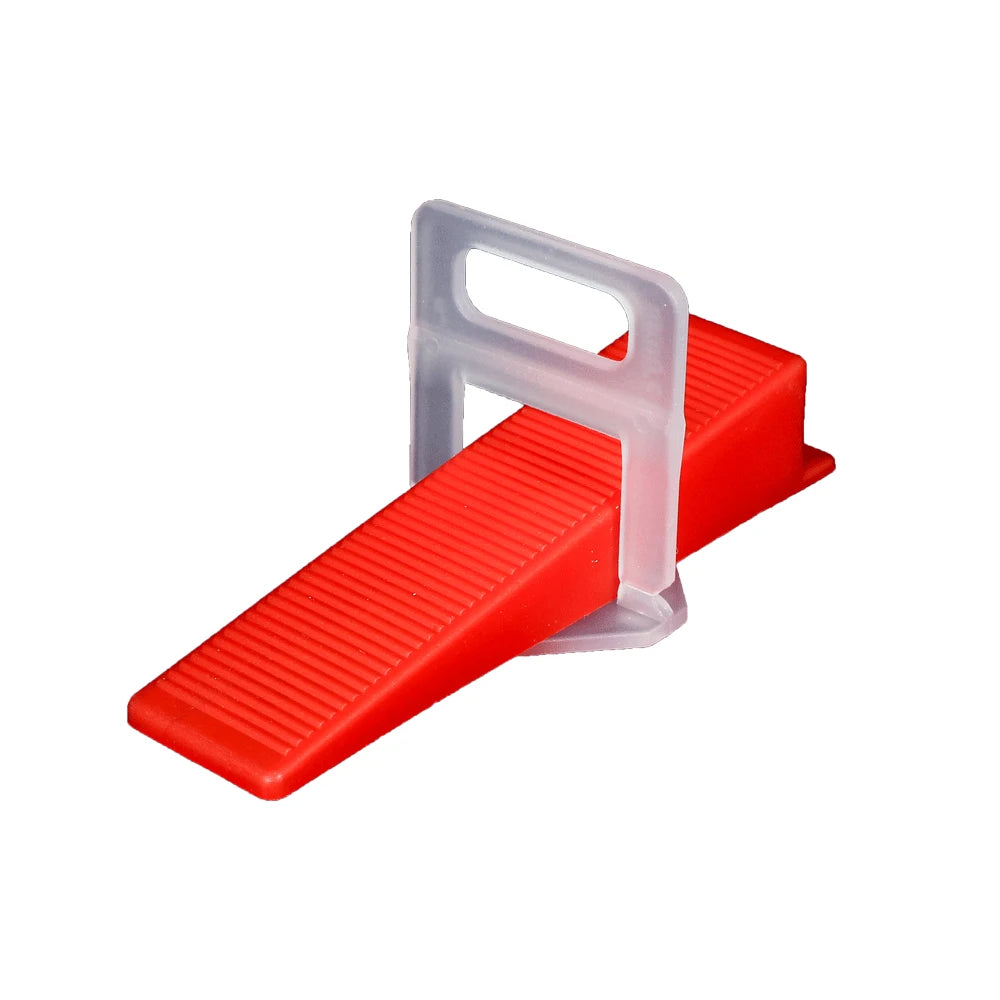 25-1200PCS Floor Tile Leveling System Clips Spacers Straps Tile Piler Wadge Ceramic Tile Laying Leveling Construction Tools