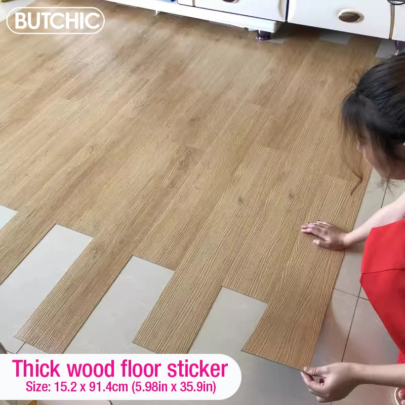 Dán Sàn 3D Gỗ Giả Dày PVC XPE Chịu Nước Bền Dễ Lắp Đặt