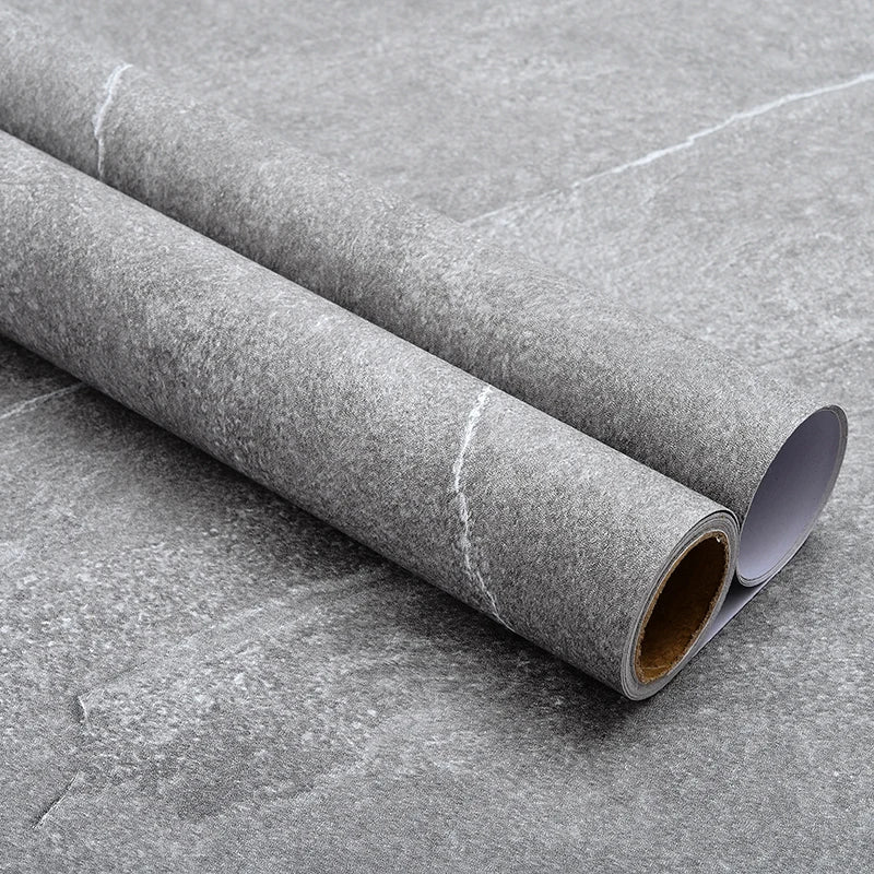 Self-adhesive PVC Anti-slip Floor Sticker Vinyl Waterproof Wallpaper Kitchen Living Room House Renovate Decorate Retro Wallpaper