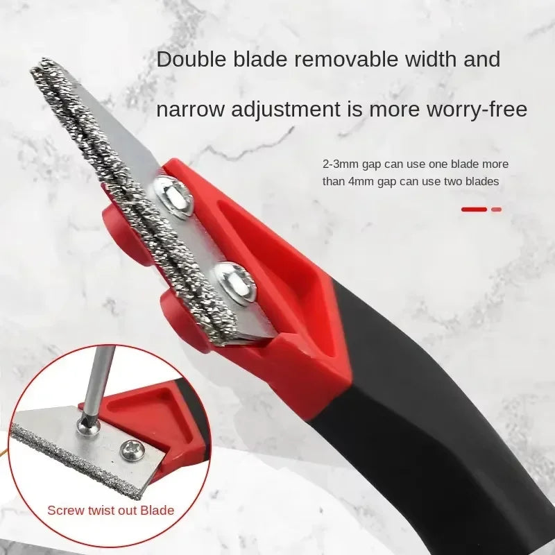 Tile Gap Grout Cleaning Remover Wall Floor Tiles Joint Cleaner Scraper Tool Ferramentas Herramientas Multimeter Metal Detector