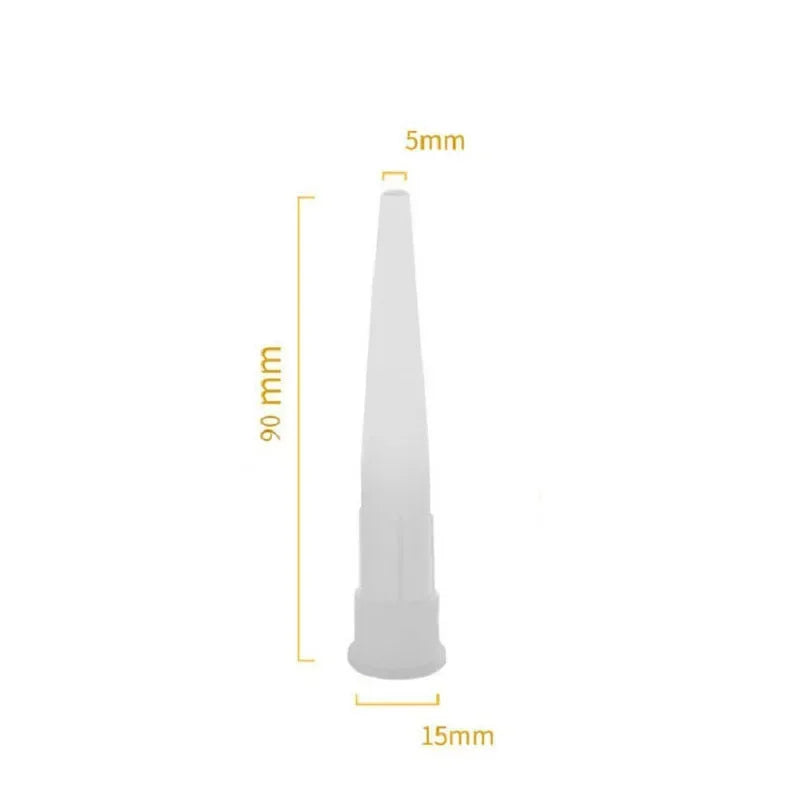 Bộ 30 Đầu Phun Keo Nhựa Cho Dán Kính Silicone Caulking Gun
