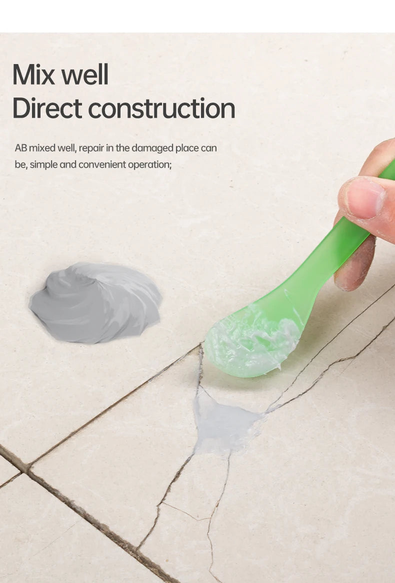 Keo Dán Gạch Đá AB Sửa Chữa Nứt Vỡ Đa Năng
