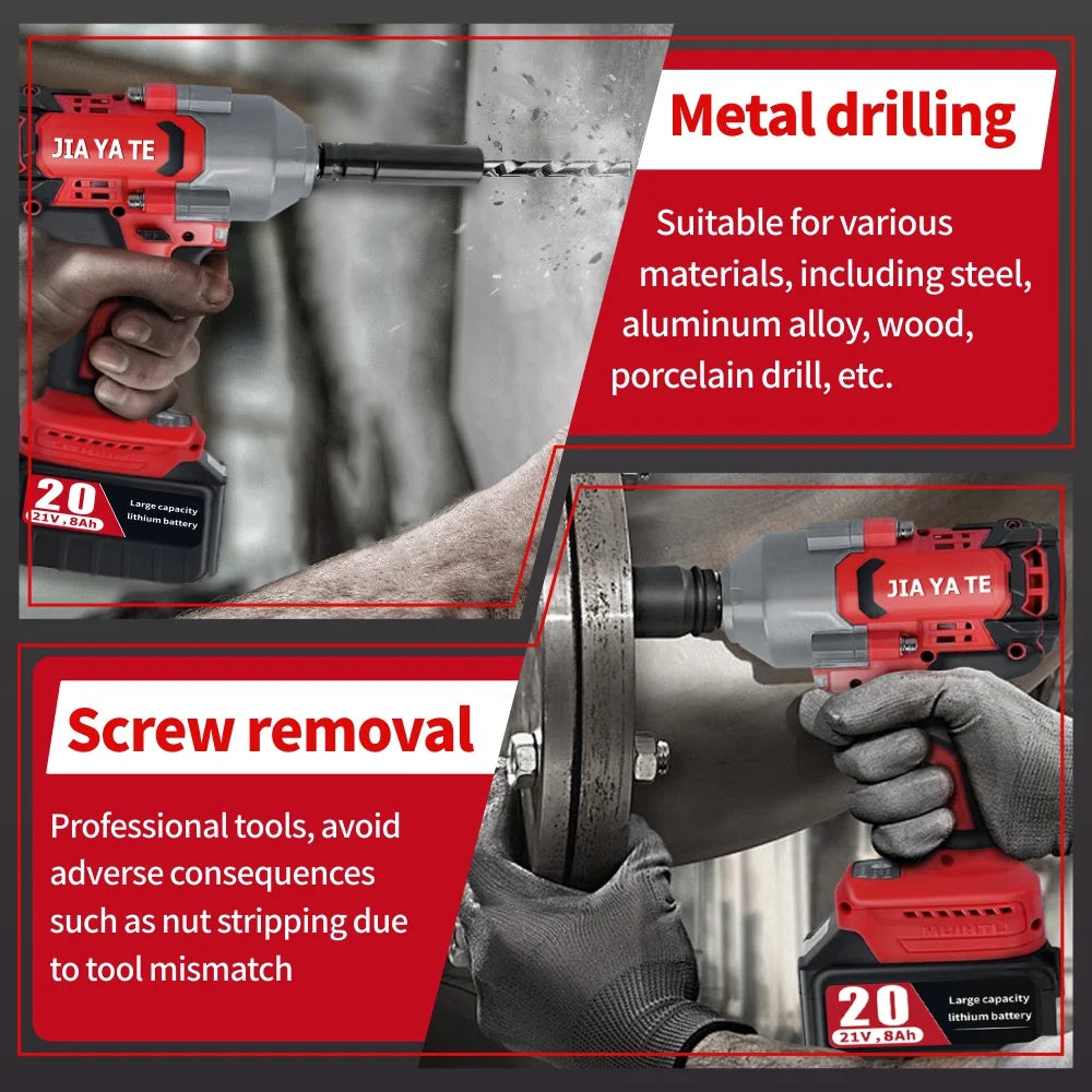 Impact Wrench Không Dây 850Nm 21V Dụng Cụ Sửa Ô Tô Makita