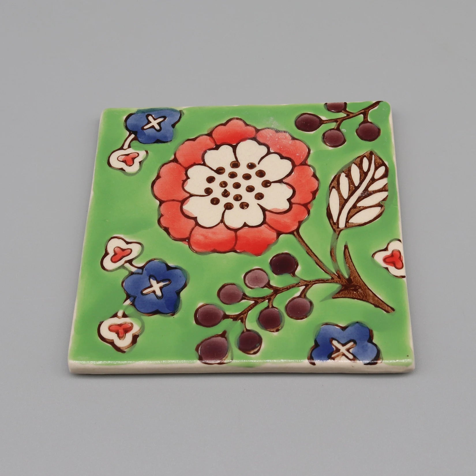 Gạch Men Trang Trí Xanh Trắng - Sắc Màu Ngôi Nhà