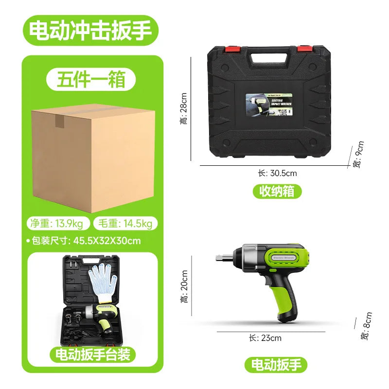 Sung Van Dien 12V Co Den Led Cho Sua Chua Lop O To Nhanh