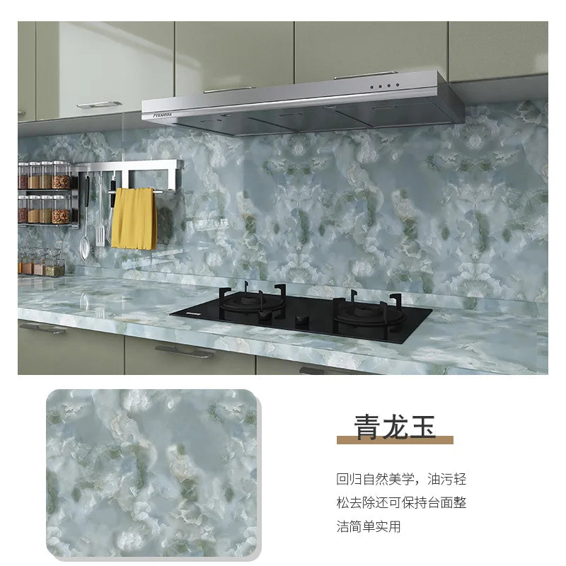 Giay Dan Tuong Marble PVC Dinh 60cm Phong Tam Bep Mat Ban