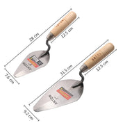 Dao Trát Xi Măng Thép Carbon 6 Inch 7 Inch Cán Gỗ Cao Cấp