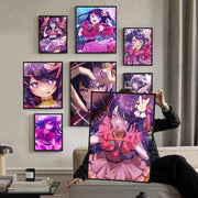Poster Dán DIY Anime Oshi No Ko Chịu Nước Trang Trí Tường