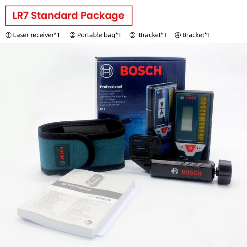 Bosch LR7 May Laser Do Xanh 3D 12 Duong Tia Can Do Chinh Xac