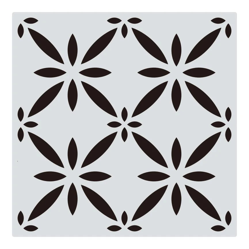 1Pcs 30*30cm Geometric Mandala DIY Layering Stencils Wall Painting Scrapbook Coloring Embossing Album Decorative Template