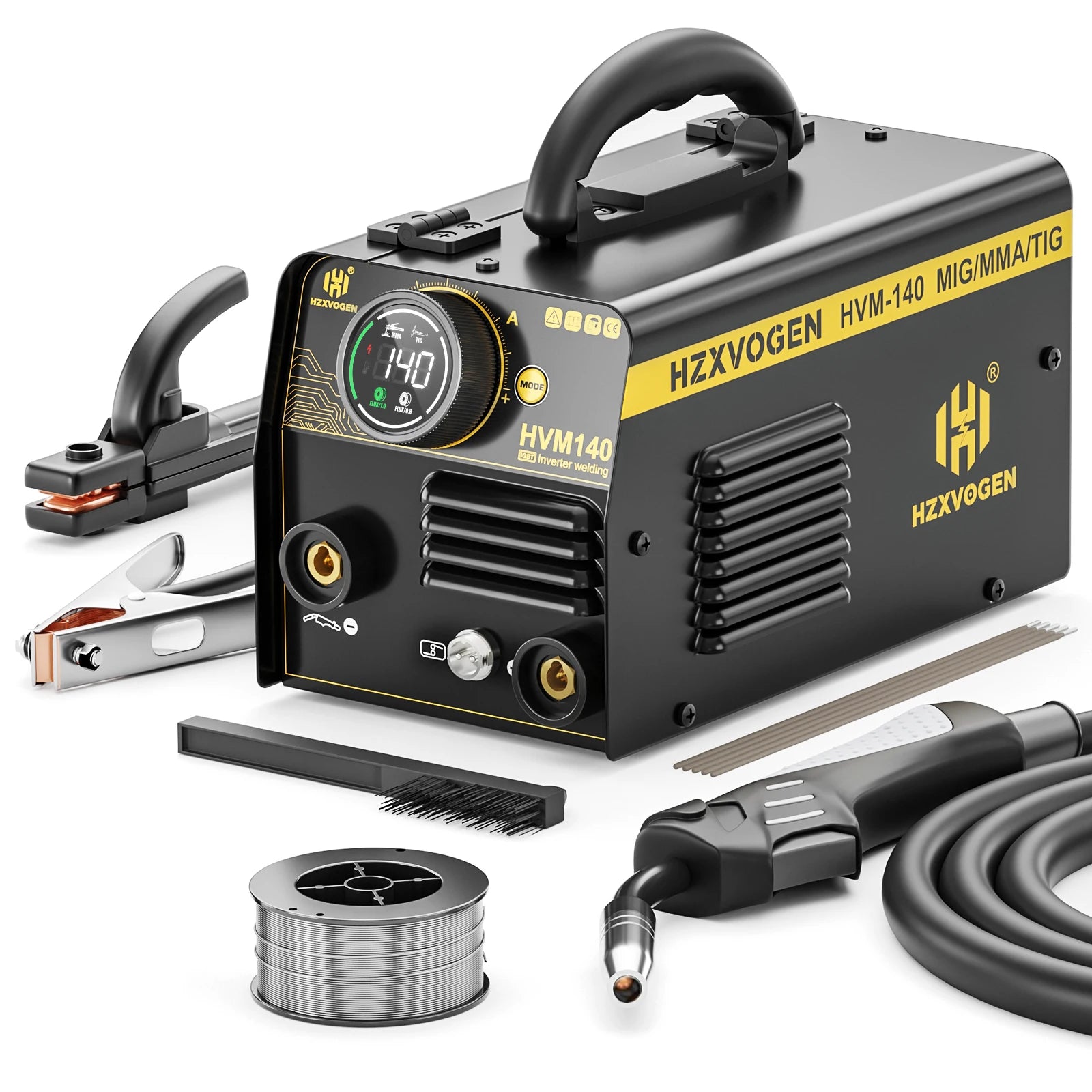 HZXVOGEN MIG 200 3 Trong 1 MMA Gasless LIFT TIG Inverter