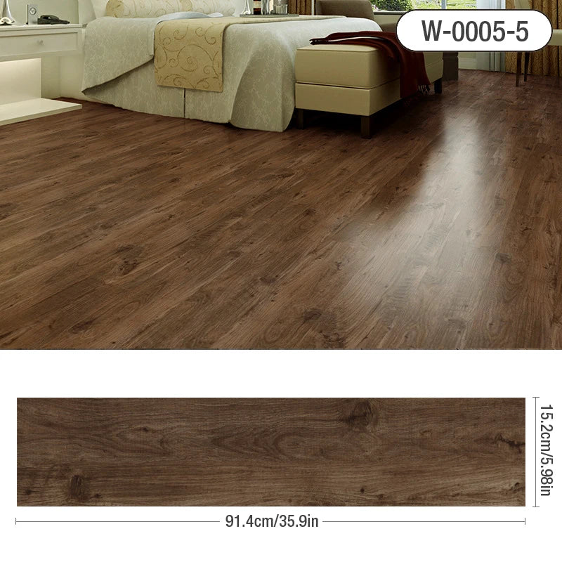 3D Dán Sàn Gỗ Vân Dày Tự Dính Chống Thấm Trang Trí Nhà