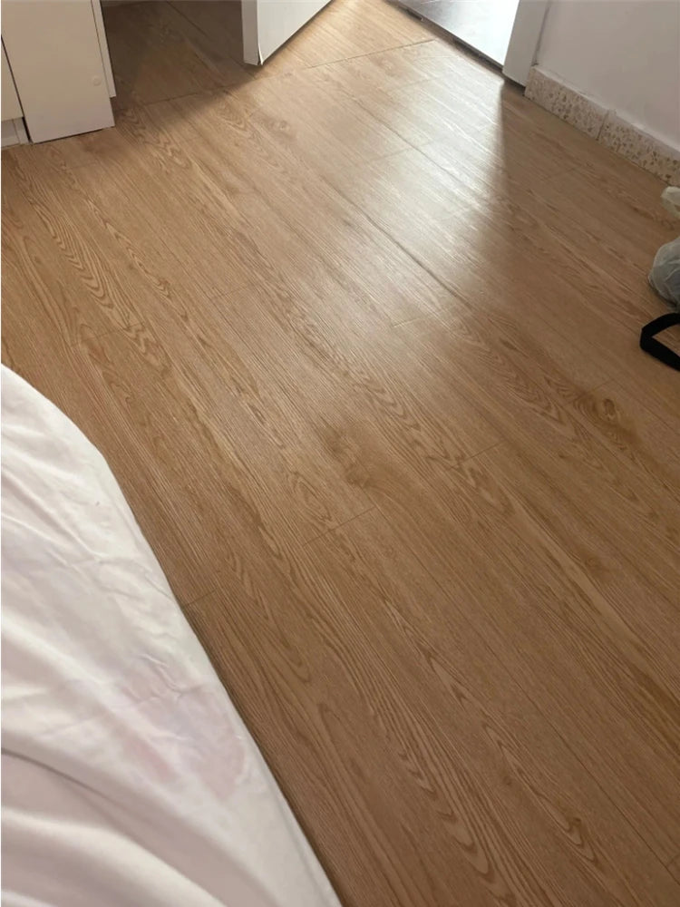 Dán Sàn Tự Dính Chống Nước Mẫu Gỗ Giả Dày Mờ Phòng Tắm