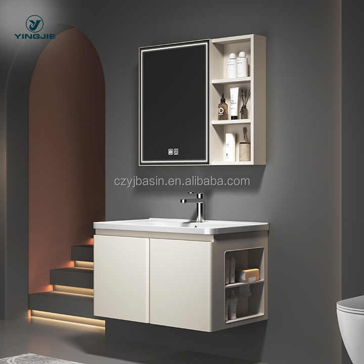 Tủ phòng tắm PVC hiện đại chống thấm nước chống nấm mốc treo tường lưu – Daisan Store