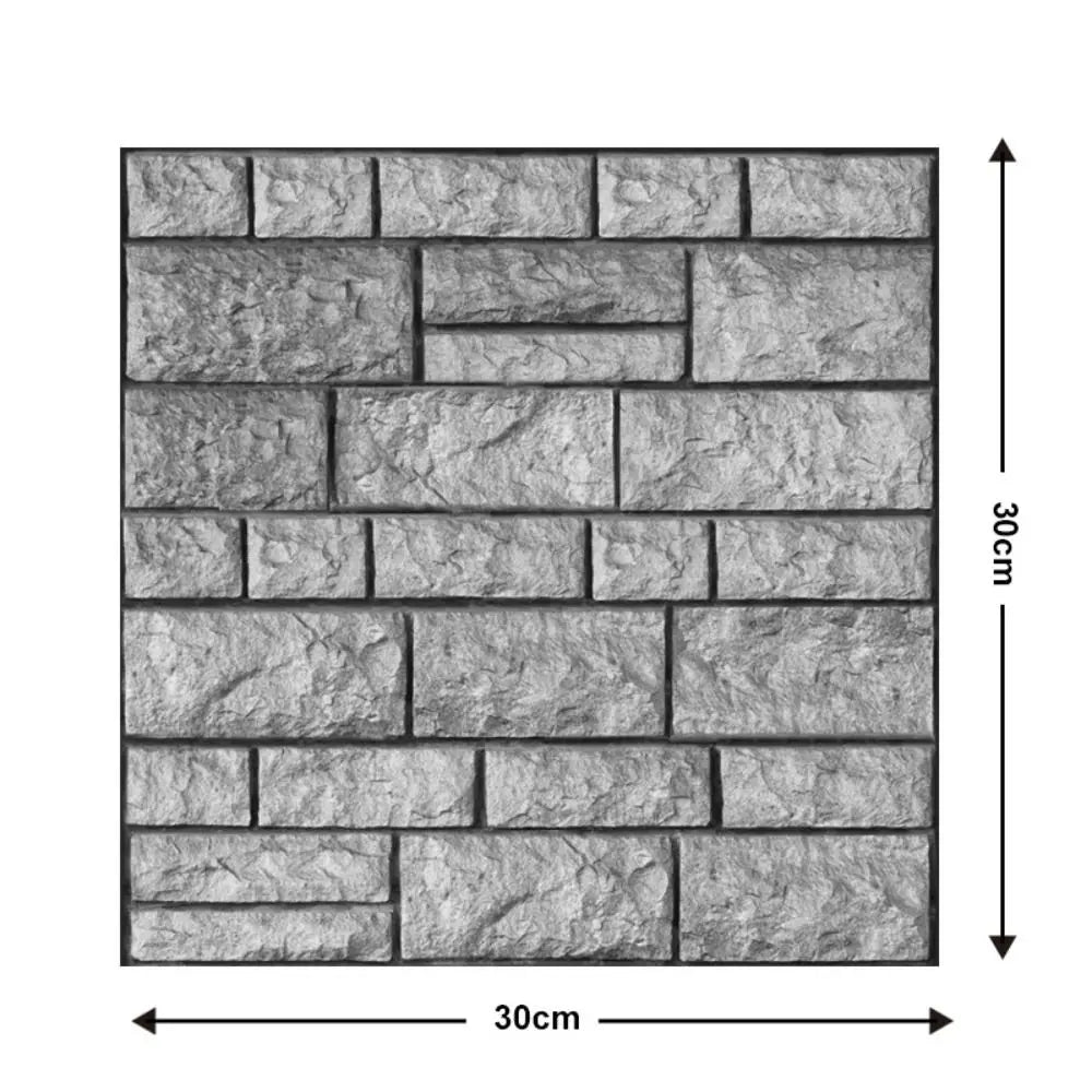 Dán Tường Gạch 3D Chống Thấm Tự Dính Trang Trí Ký Túc Xá