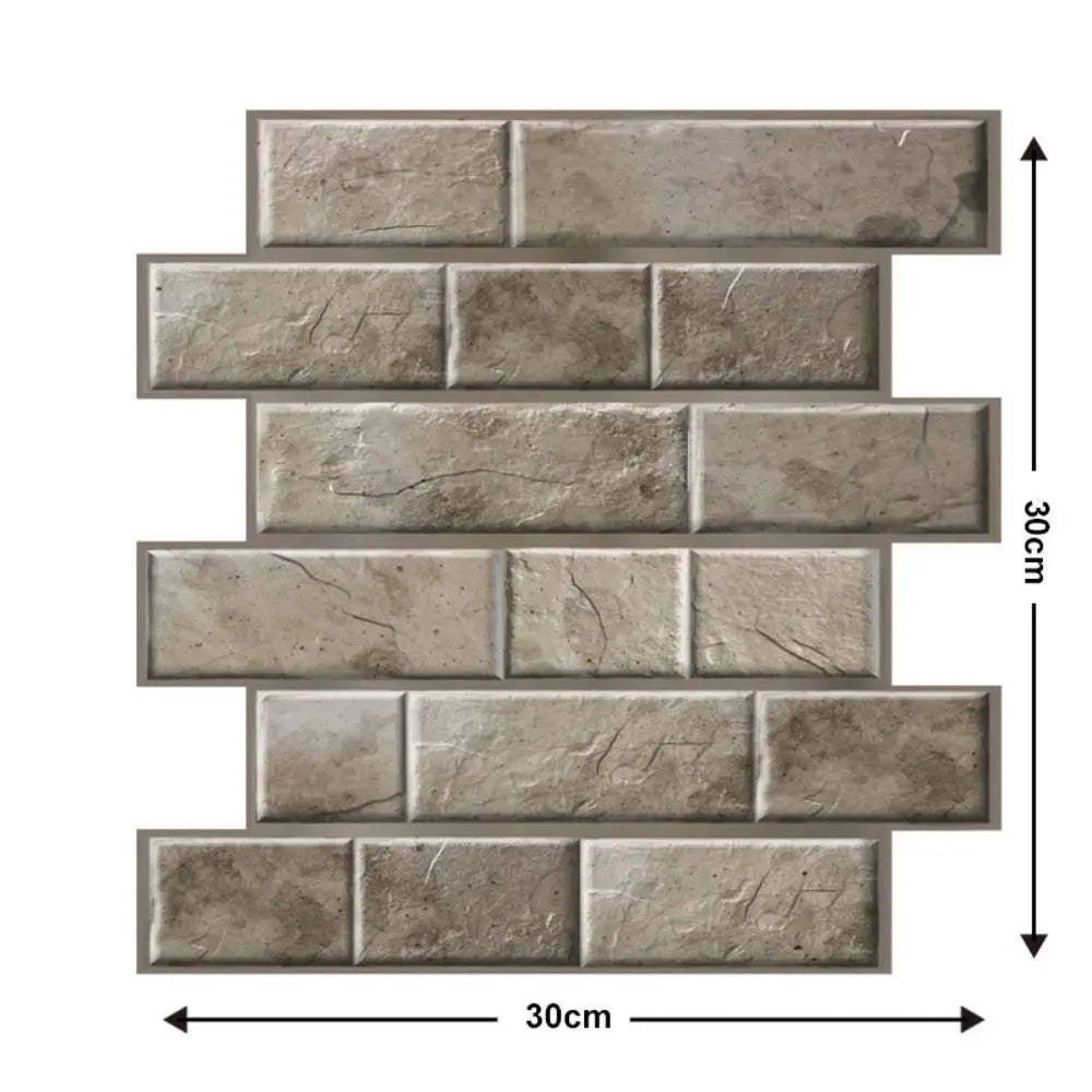 Bedroom Brick Design Waterproof Dormitory Wallboard Renovation Background Wallpaper Wall Decal 3D Wallpaper For Wall Decoration