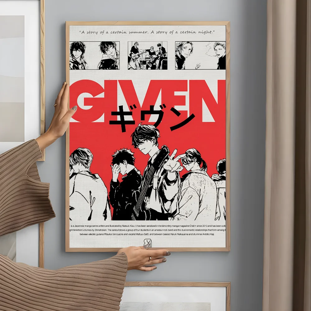 Tranh Poster G Givens Treo Tường Trang Trí Phòng Ngủ