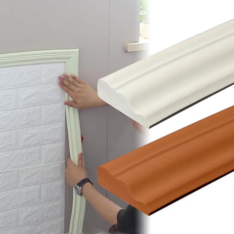 Dán Dính Tường 5 Mét Viền Chống Thấm Trang Trí Phòng