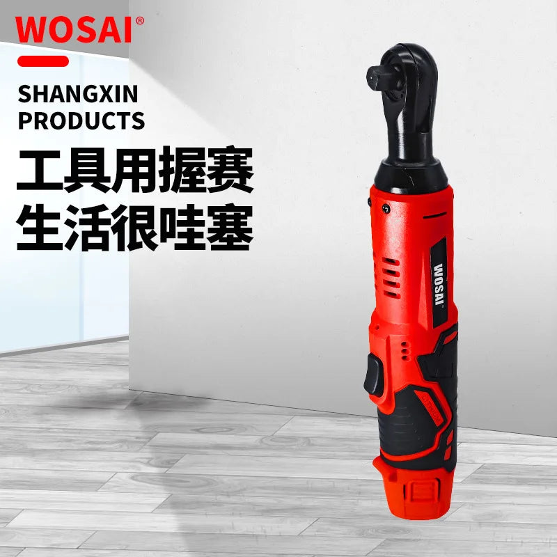 Set Cờ Lê Quay Điện Không Dây 12V Mini Linh Hoạt Đảo Chiều