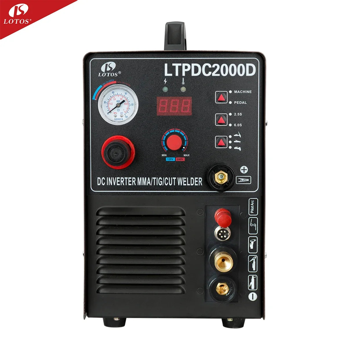 Máy Hàn Lotos LTPDC2000D Plasma 200A 3 Trong 1 Inverter 220V