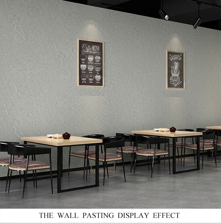 40/59cm Wide Cement Grey Self-adhesive Waterproof Floor Stickers Home Decoration PVC Wall Stickers For Living Room TV background