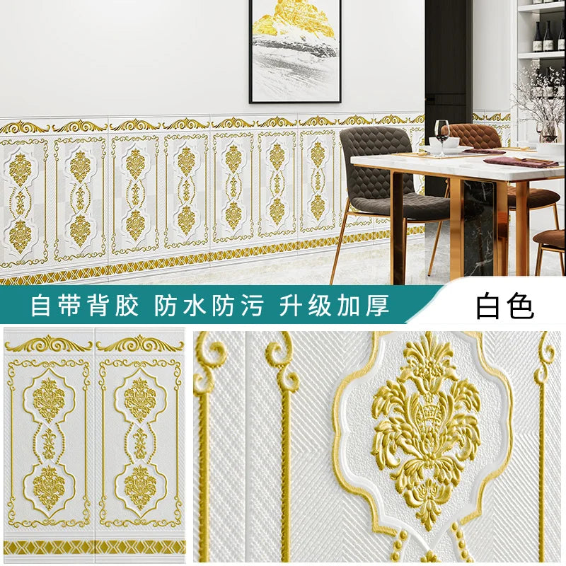 Giấy Dán Tường 3D Tự Dính Sticker Trang Trí Tường Đẹp