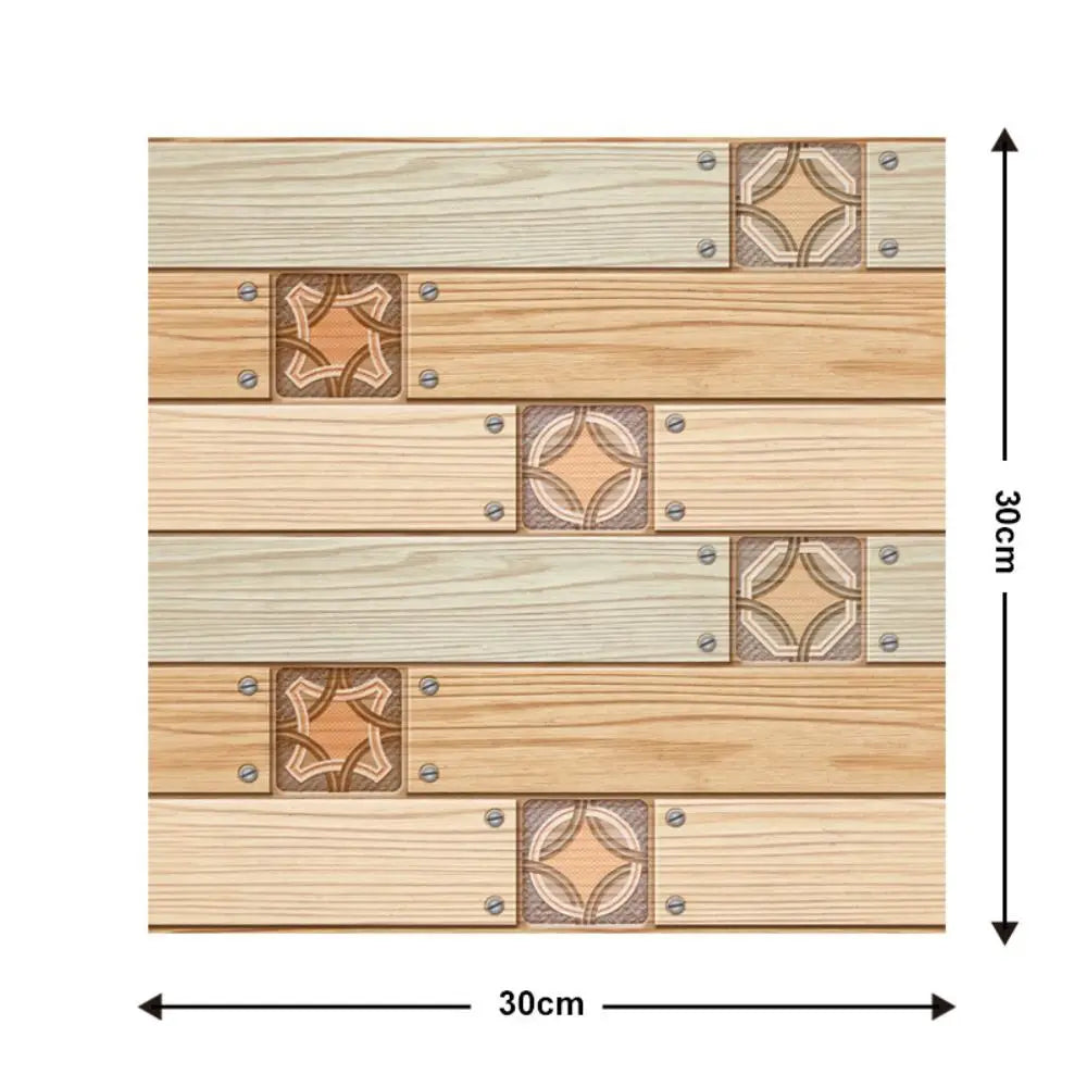 Dán Tường Gạch 3D Chống Thấm Tự Dính Trang Trí Ký Túc Xá