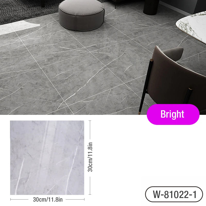 Dán Sàn Đá Marble Giả PVC Chống Thấm Tự Dính Trang Trí 3D