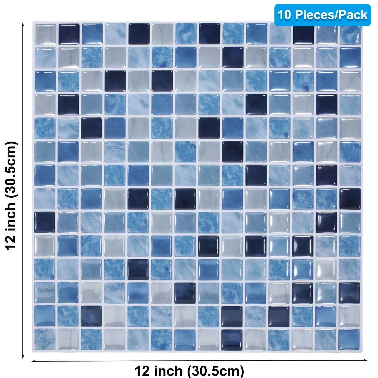 Dan Tuong 3D Chong Tham Bep 12x12 Inch Mieng Dan Dinh Manh