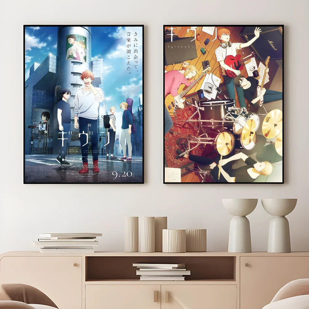 Tranh Poster G Givens Treo Tường Trang Trí Phòng Ngủ