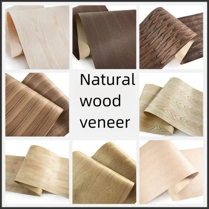 Veneer Tự Nhiên Sồi Trắng Óc Chó Đen Rosewood 58x250cm
