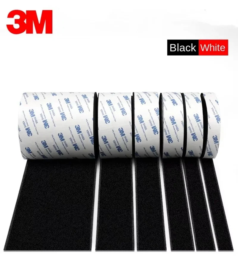 3M 9448A Băng Móc Dán Đen Hai Mặt Dính 16 100mm Nhiệt Cao