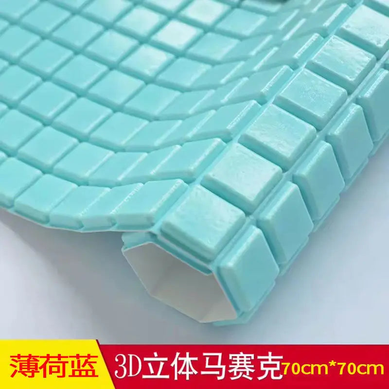 Miếng Dán Tường Mosaic Chống Va Đập Trang Trí Phòng Khách