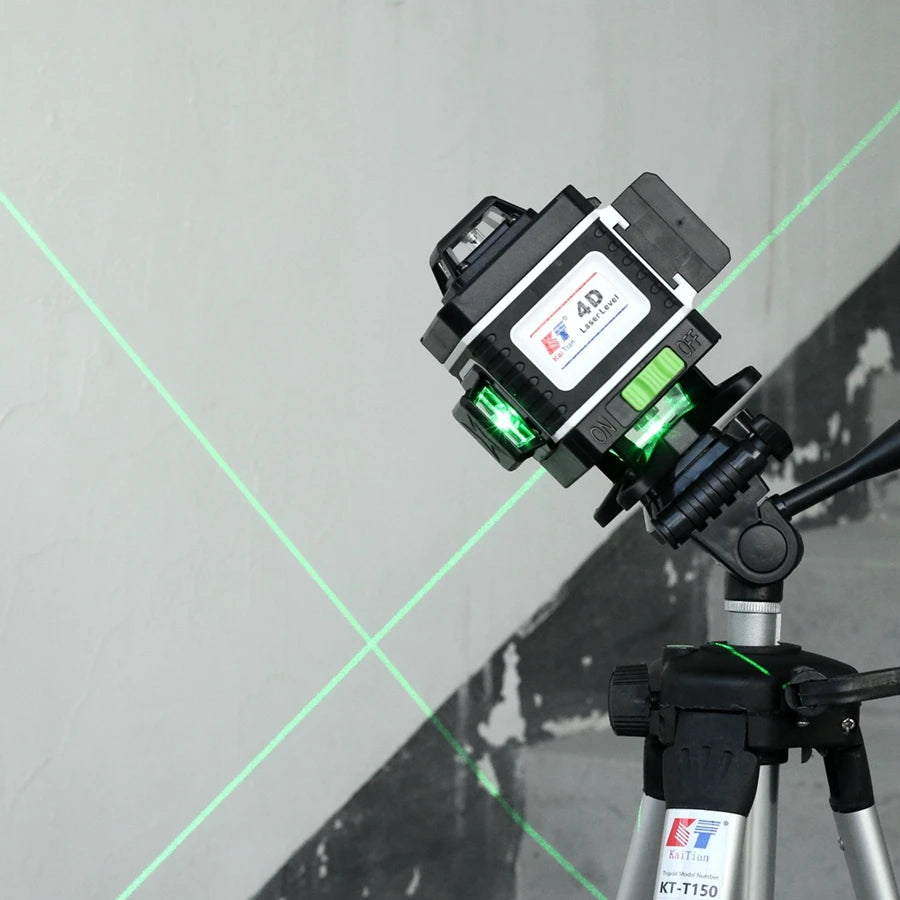KaiTian Laser Nivel 360 Tự Cân Chân Tripod 16 Đường