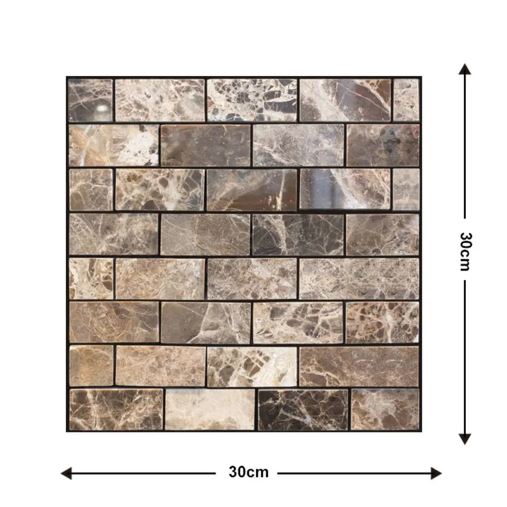 Bedroom DIY Antibacterial Waterproof Brick Design Stereoscopic 3D Wallpaper Background Wallpaper Wall Decal For Wall Decoration