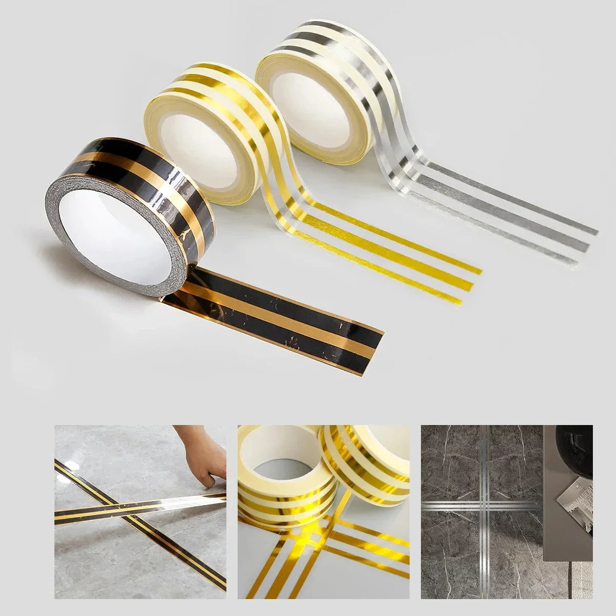 Cuộn 5M Keo Dán Khe Gạch Chống Nấm Dán Sàn Tường Chống Ẩm