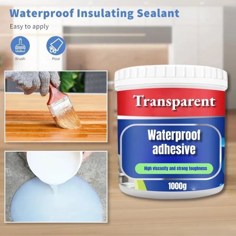 Chất Chống Thấm Trong Suốt Dán Keo Chống Rò Rỉ 30g