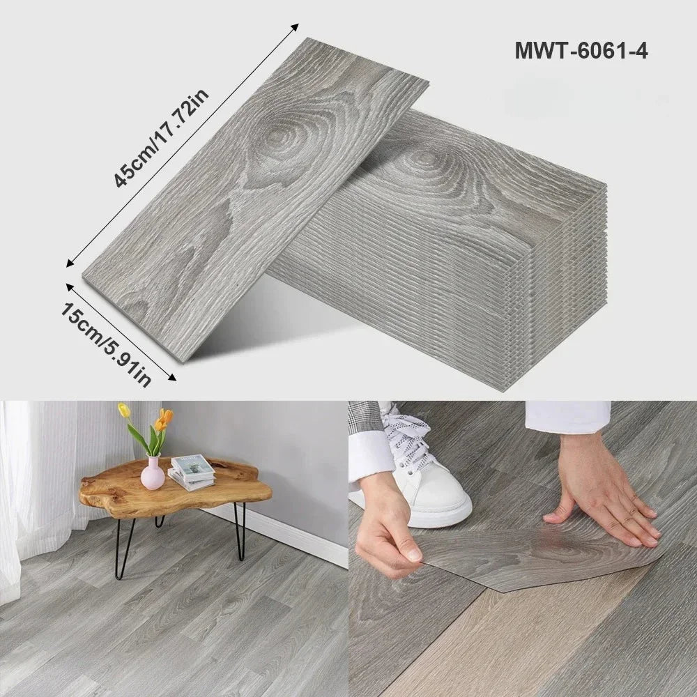 Dan San Va Dan Tuong Van Go Hien Dai 45x15 Cm PVC Ben