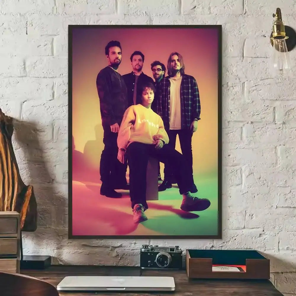 Poster Nothing But Thieves Dan Tuong PVC Chong Tham Ben Dep