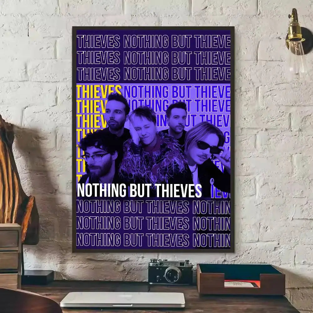 Poster Nothing But Thieves Dan Tuong PVC Chong Tham Ben Dep