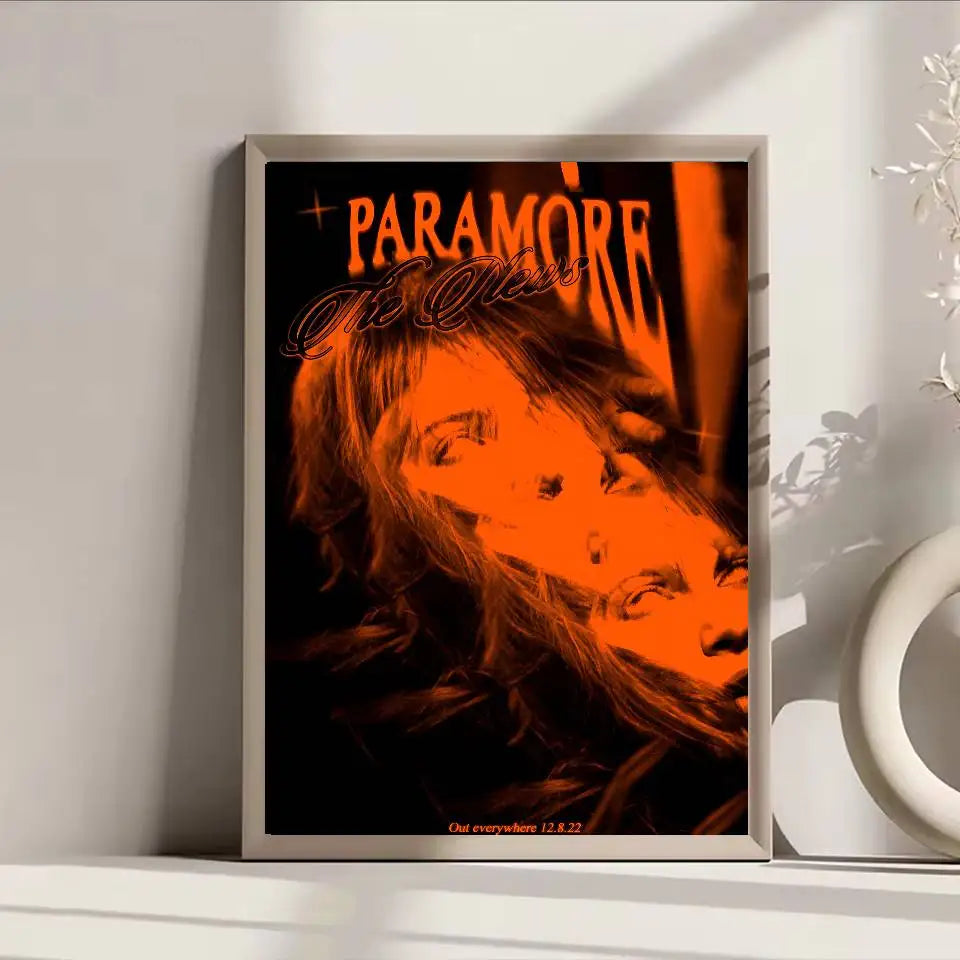 Poster Paramore Decal Dan Tuong Chong Tham Quan Ca Phe