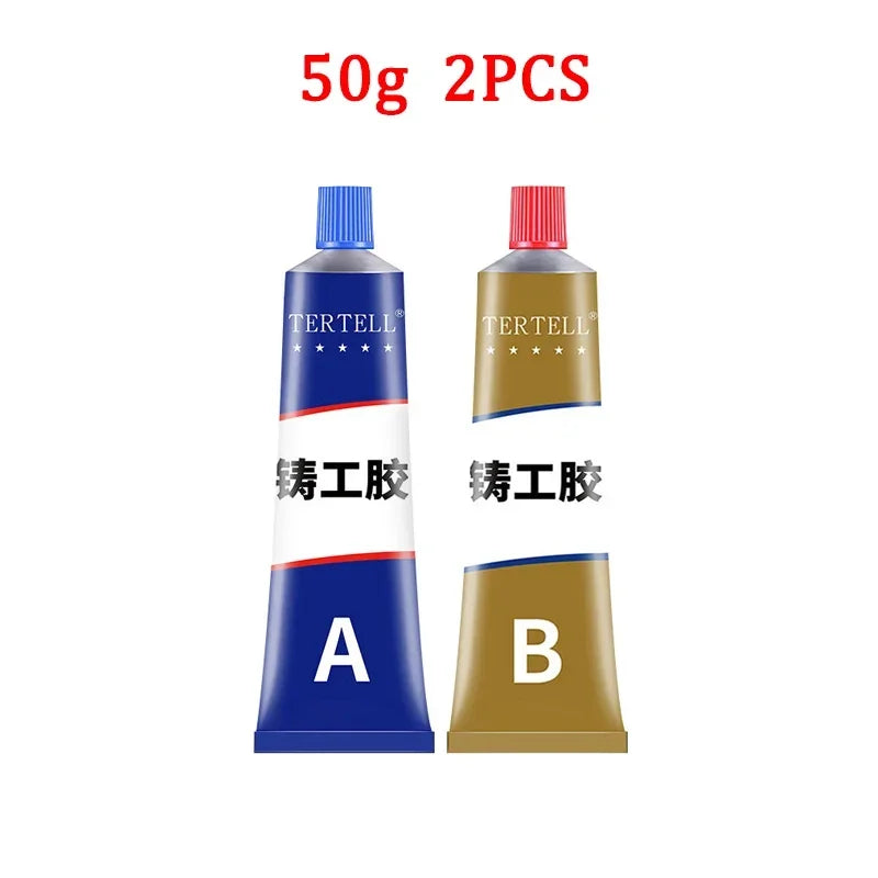 Keo Dán Kim Loại Chịu Nhiệt Cao Sửa Chữa Mối Hàn AB Glue