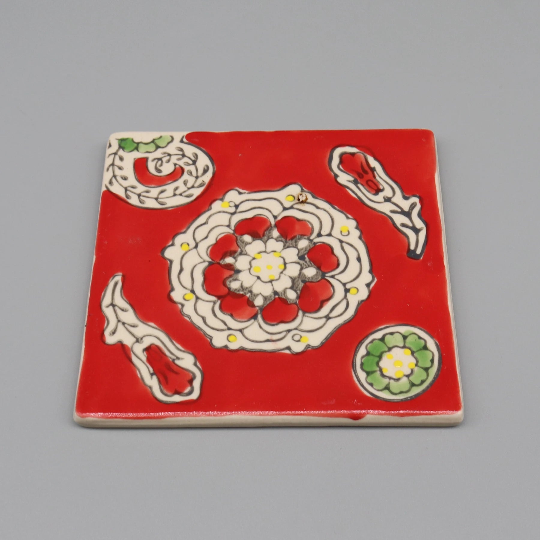 Gạch Men Trang Trí Xanh Trắng - Sắc Màu Ngôi Nhà