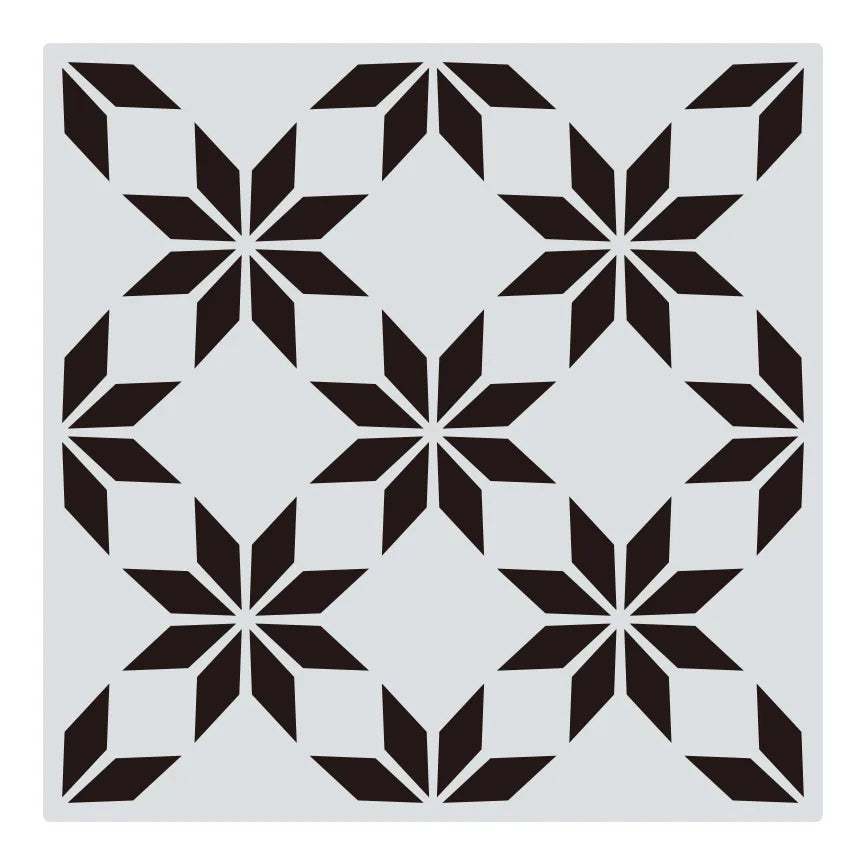 1Pcs 30*30cm Geometric Mandala DIY Layering Stencils Wall Painting Scrapbook Coloring Embossing Album Decorative Template