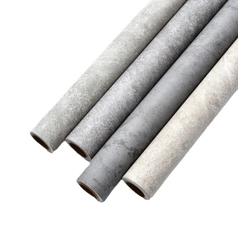 Retro PVC Self-adhesive Waterproof Floor Stickers Rolls Home Renovation Wallpapers For Bathroom Living Room Kitchen Wall Decor