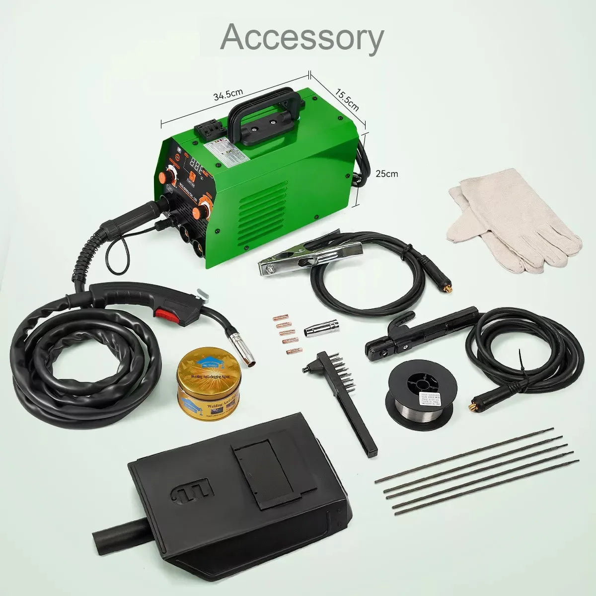 Máy Hàn 3 Trong 1 MMA MIG TIG Semi Tự Động 220V Không Khí