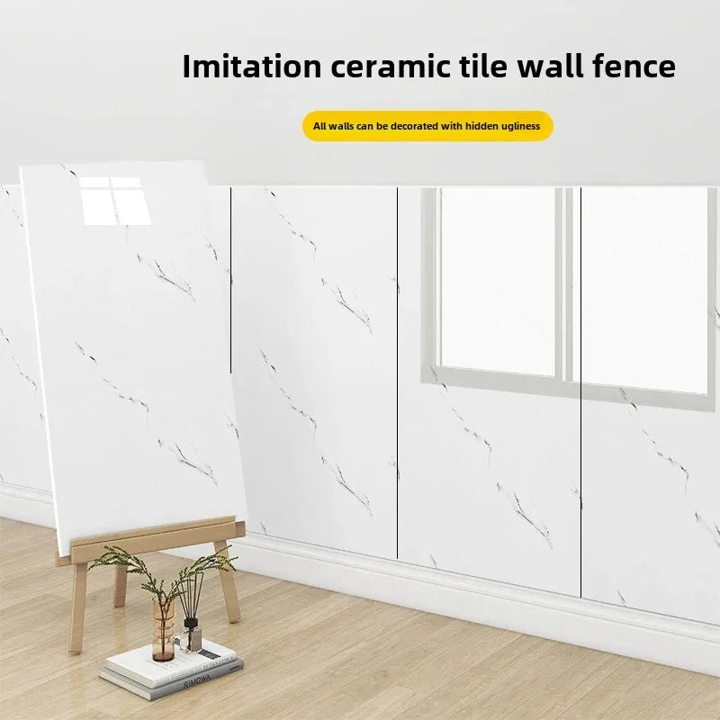 Dán Gạch Trang Trí PVC Marble 30cm X 60cm Tường Phòng Tắm