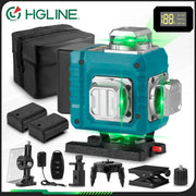 HGLINE Máy Laser Định Vị 16 Đường 4D Màu Xanh 360 Độ 30m