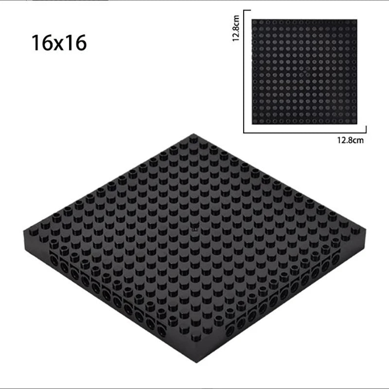 Wholesale Pixel Art Building Block Bottom Plate 65803 Brick 16X16 Baseplate Part Compatible 98138 Pixel Small Particles Toy Gift